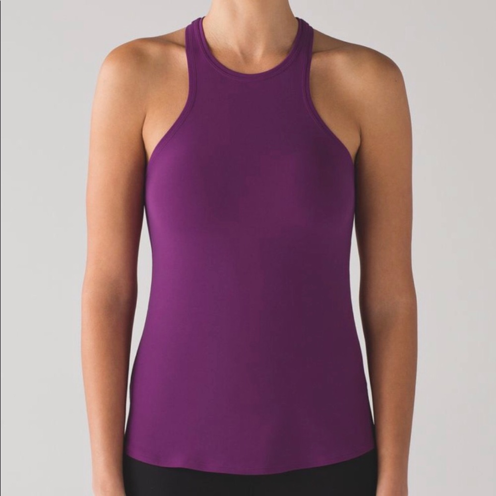 LULULEMON Simply Bare Racerback Tank Aurora Purple